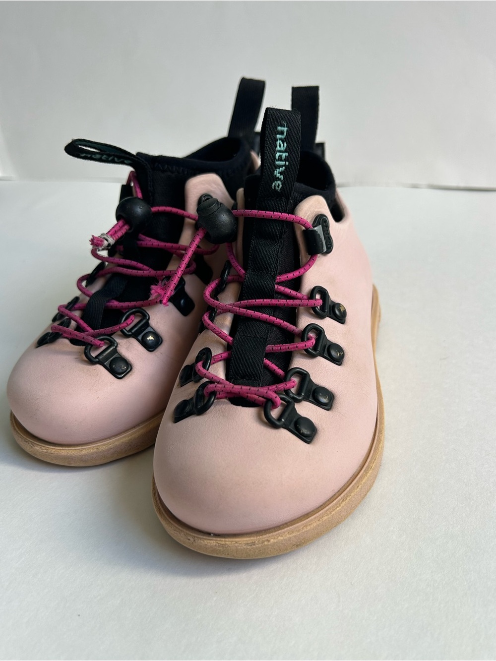 Native Fitzsimmons Citylite Bloom Boots in Light Pink - Kids